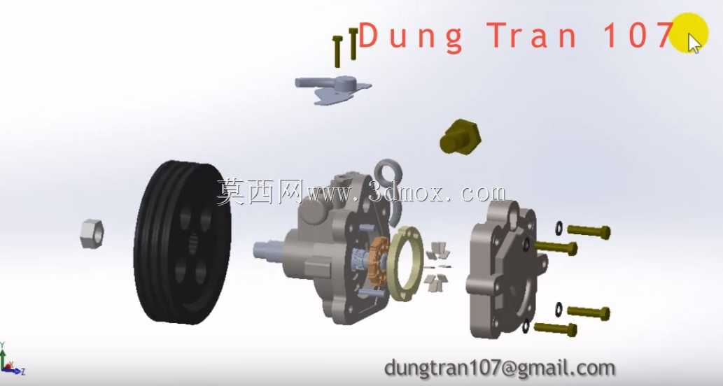 Solidworks中的动力转向