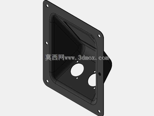 Adam Hall 87160-反应杯可装进2个Embases XLR ou Speakon noir