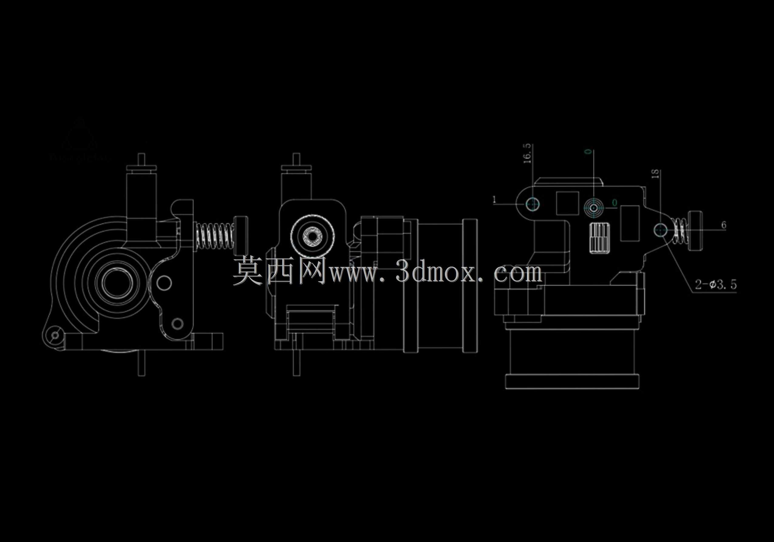 轨道器挤出机