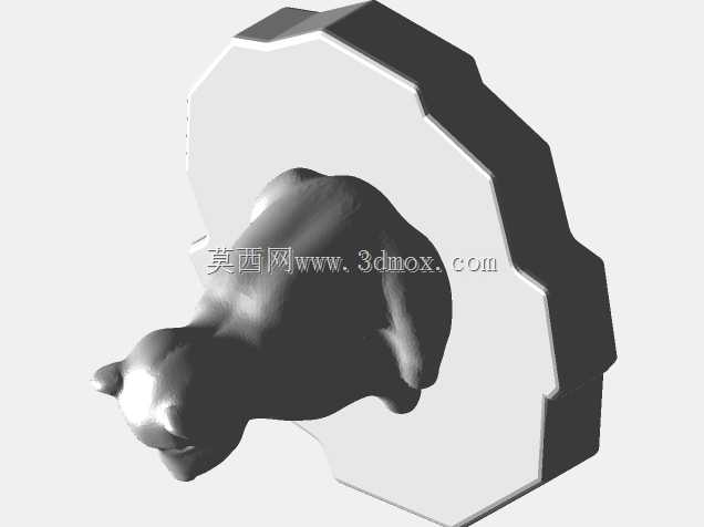 北极熊浴缸排水塞牙签