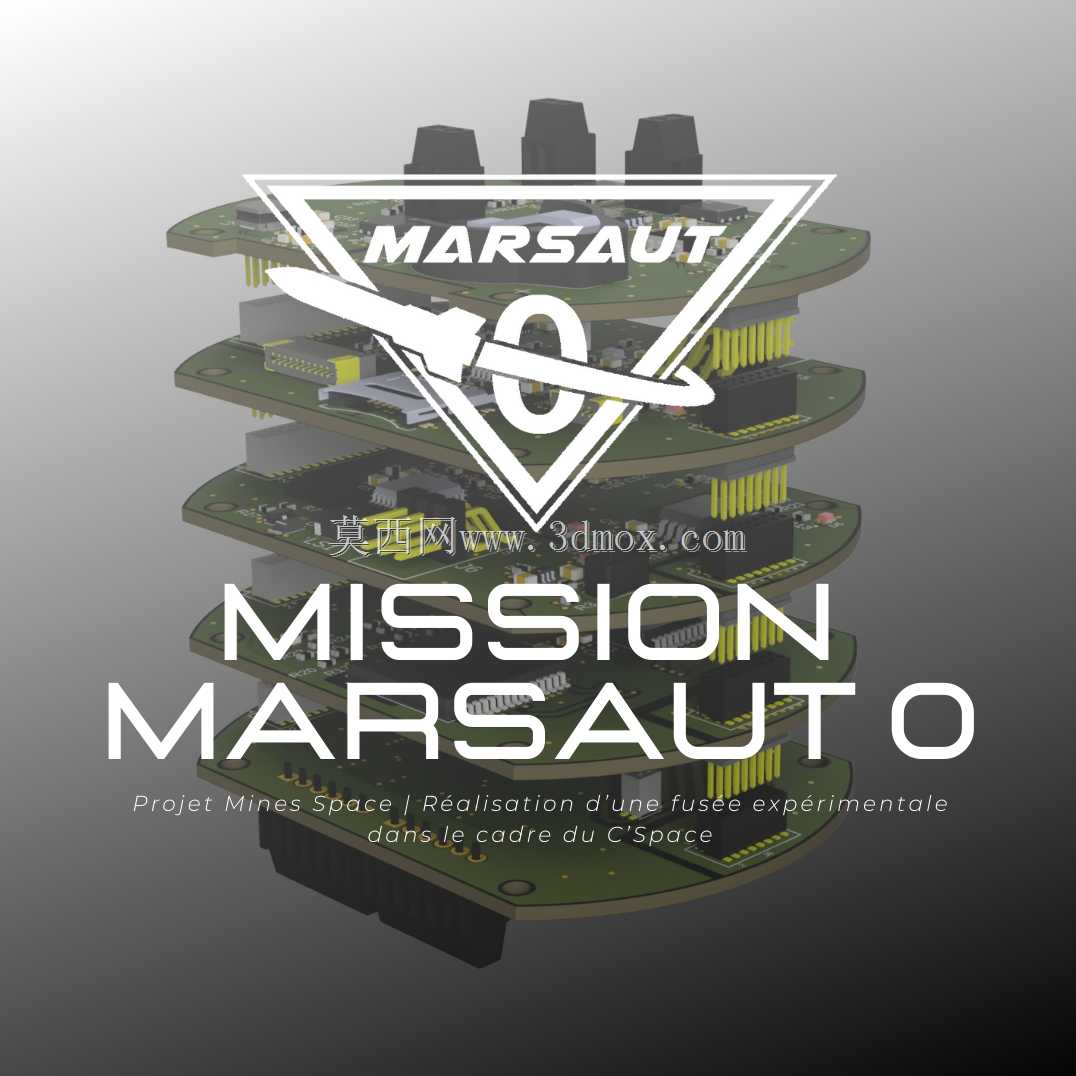 Marsaut 0火箭的航空电子系统(地雷空间)