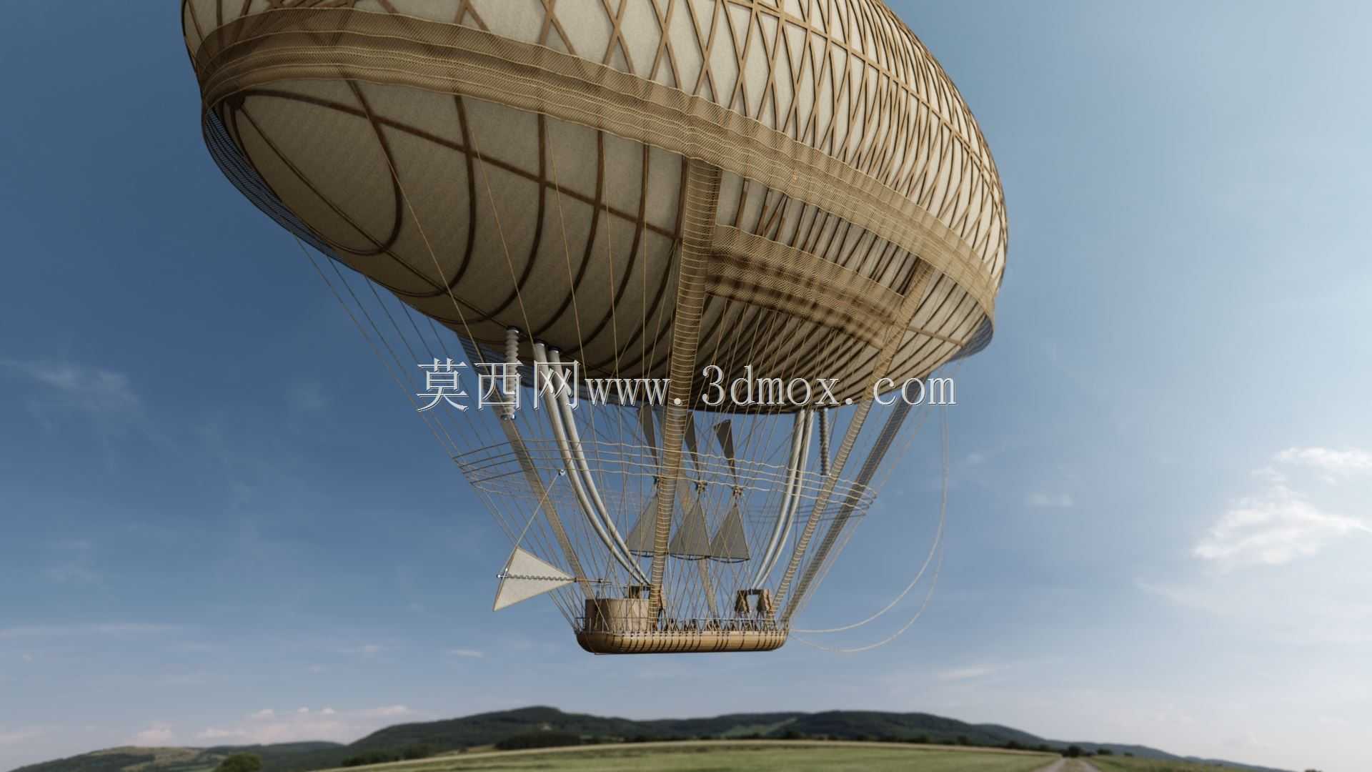 A��rostat�CG��n��ral Jean-Baptiste-Marie Meusnier�Cģ�ͱ���1/100eme