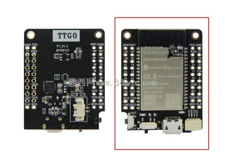 ESP32 LILYGO T7����V1��4.