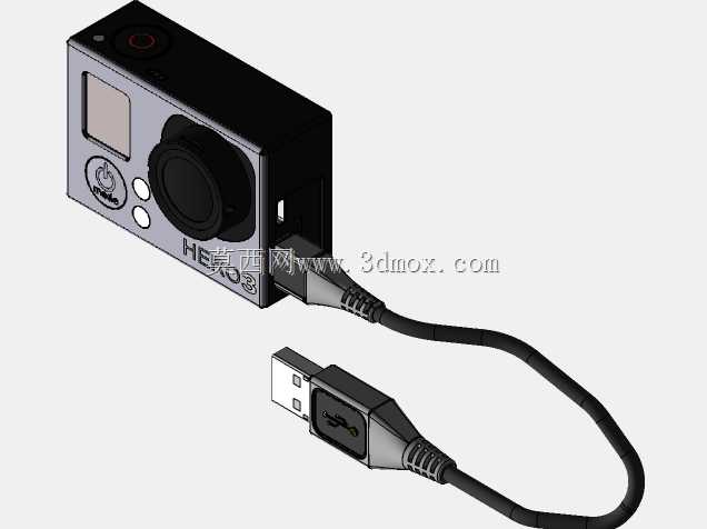 BOITIER ETANCHE DE RACCORDEMENT GOPRO(英雄3\u0026 4)