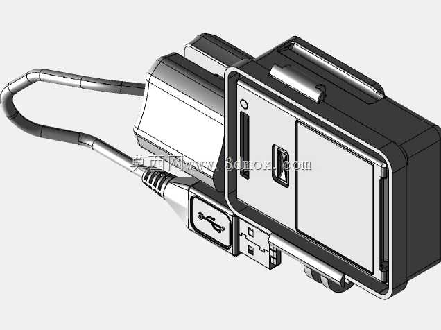 BOITIER ETANCHE DE RACCORDEMENT GOPRO(英雄3\u0026 4)