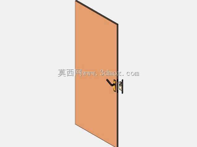 门廊标准公寓-门锁