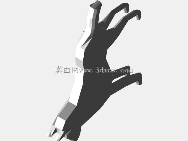 Wolf low poly