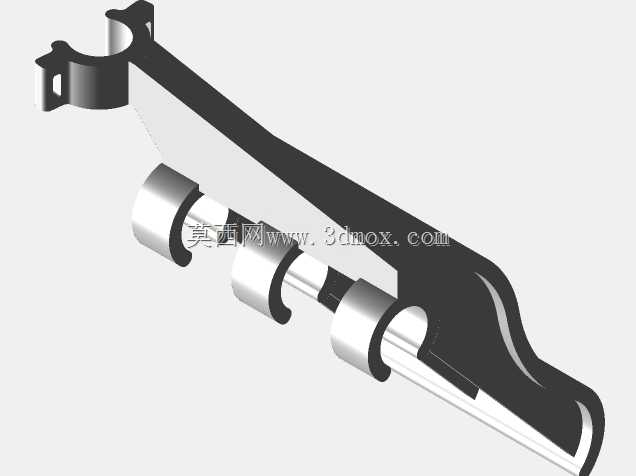 不带螺钉的19mm L型门把手免提开启器(COVID19)
