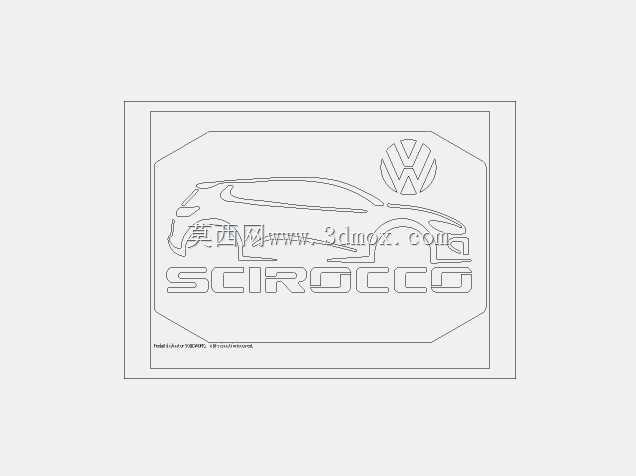 大众scirocco激光切割