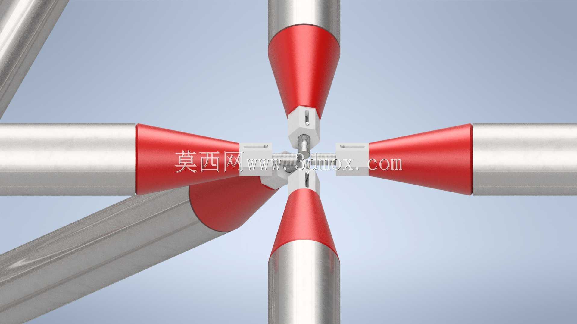 空间网格结构构件装配