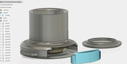 apple Airtag叉形支架MTB Mount 3d打印