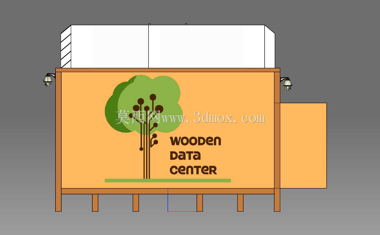WoodenDataCenter 40机架300千瓦
