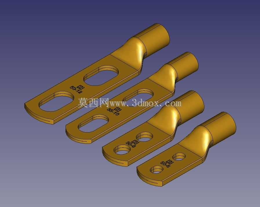 Rohrkabelschuh 50qmm 2 x Flanschbohrung Langloch