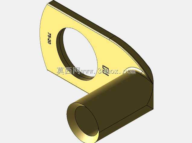 Rohrkabelschuh 75qmm 90°gewinkelt