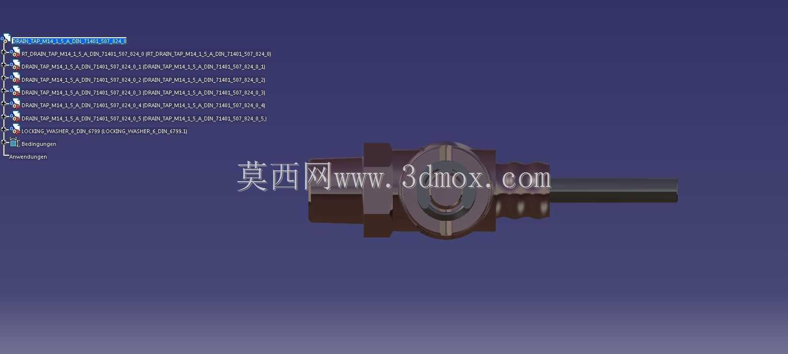 ��ˮ��ͷM14X1,5��׶�Σ�A DIN 71401