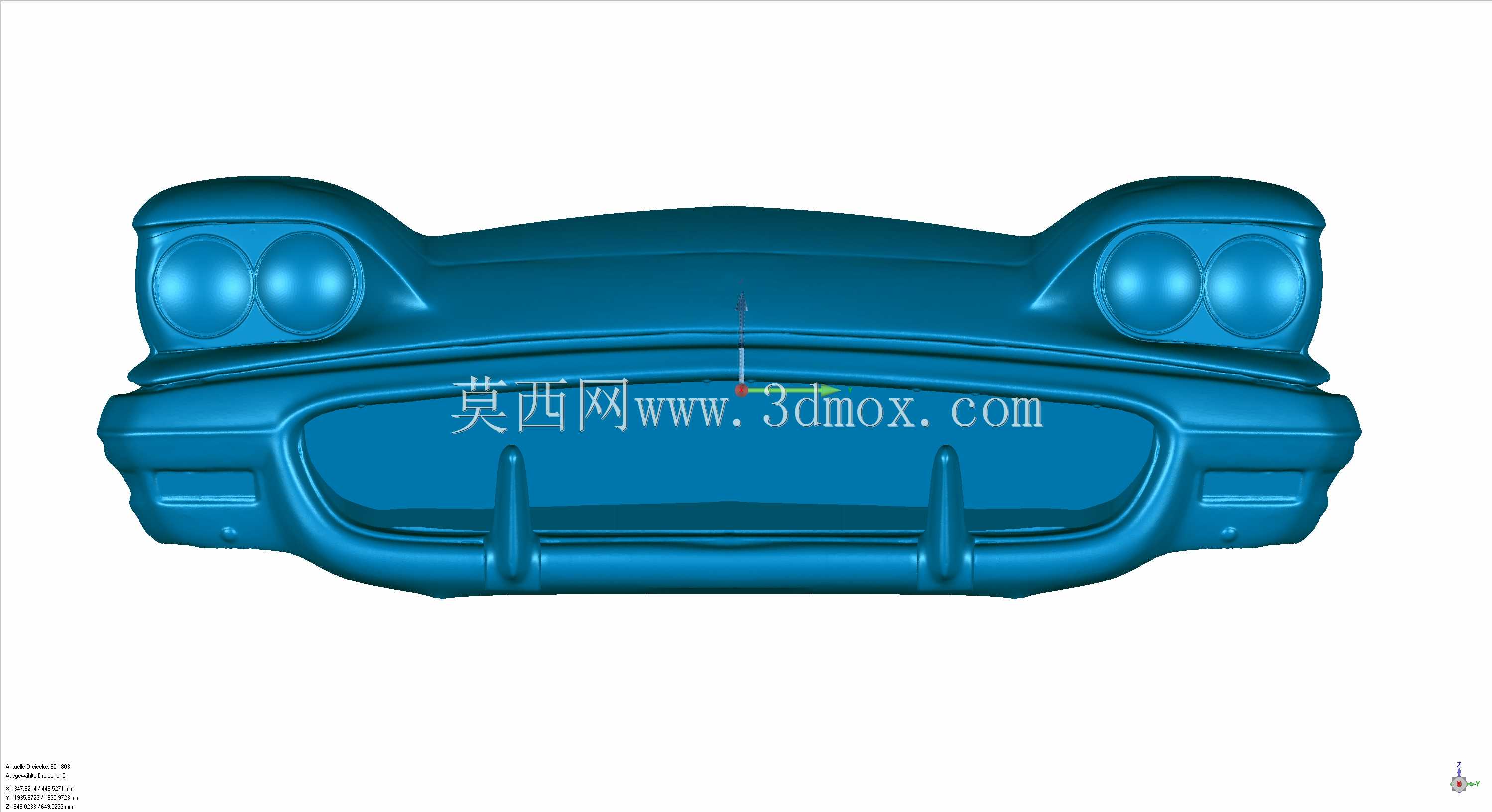 三维扫描福特1960百鸟