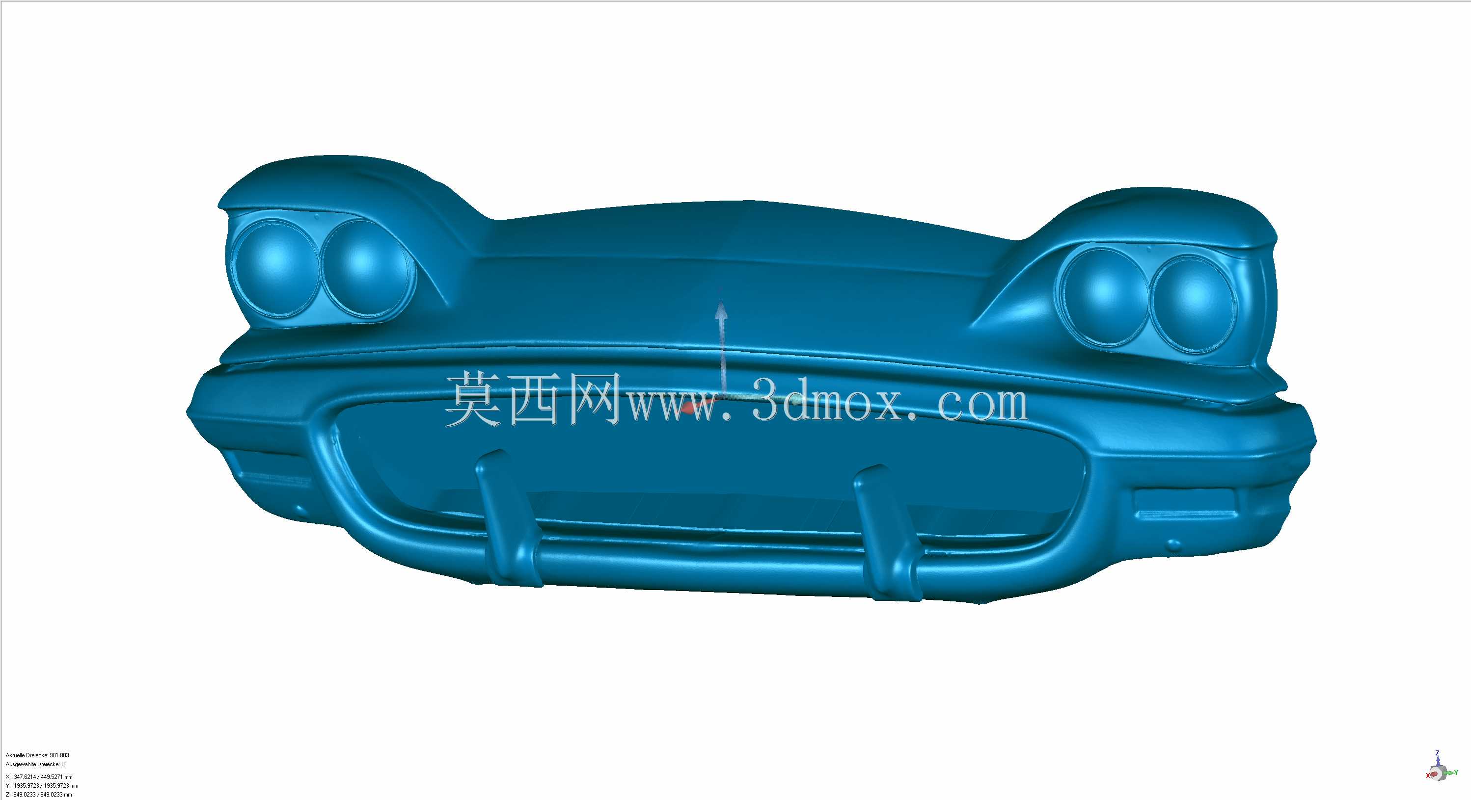 三维扫描福特1960百鸟