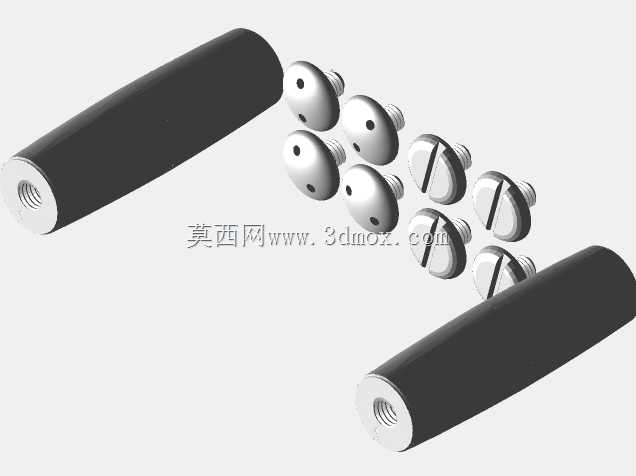 布朗宁M2夹具和螺钉