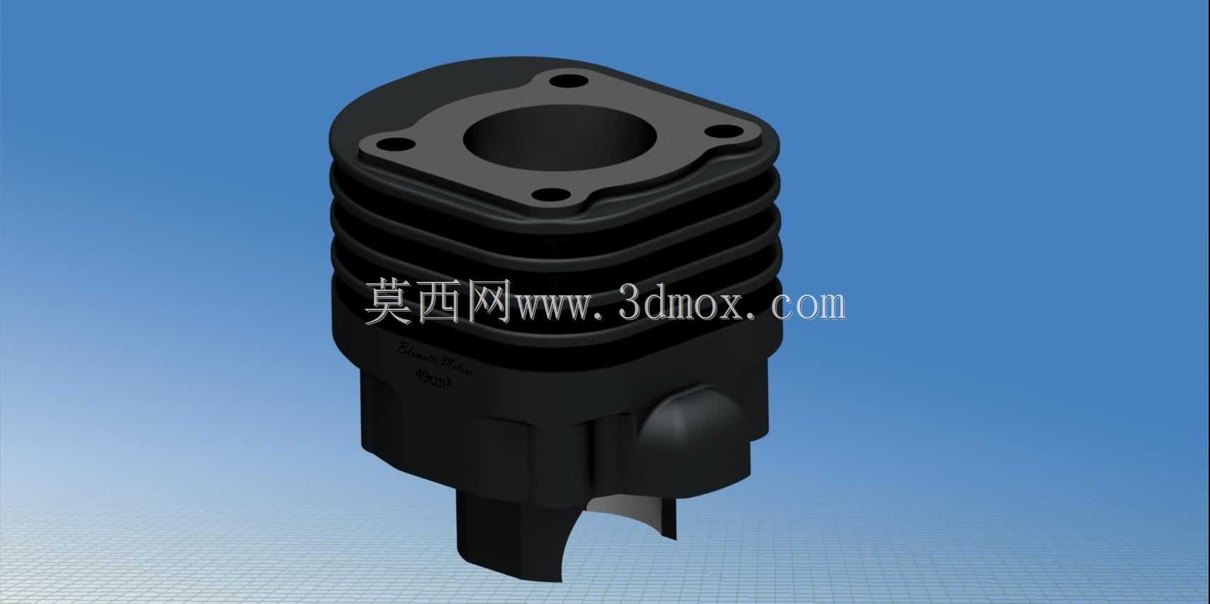 气缸2冲程49ccm