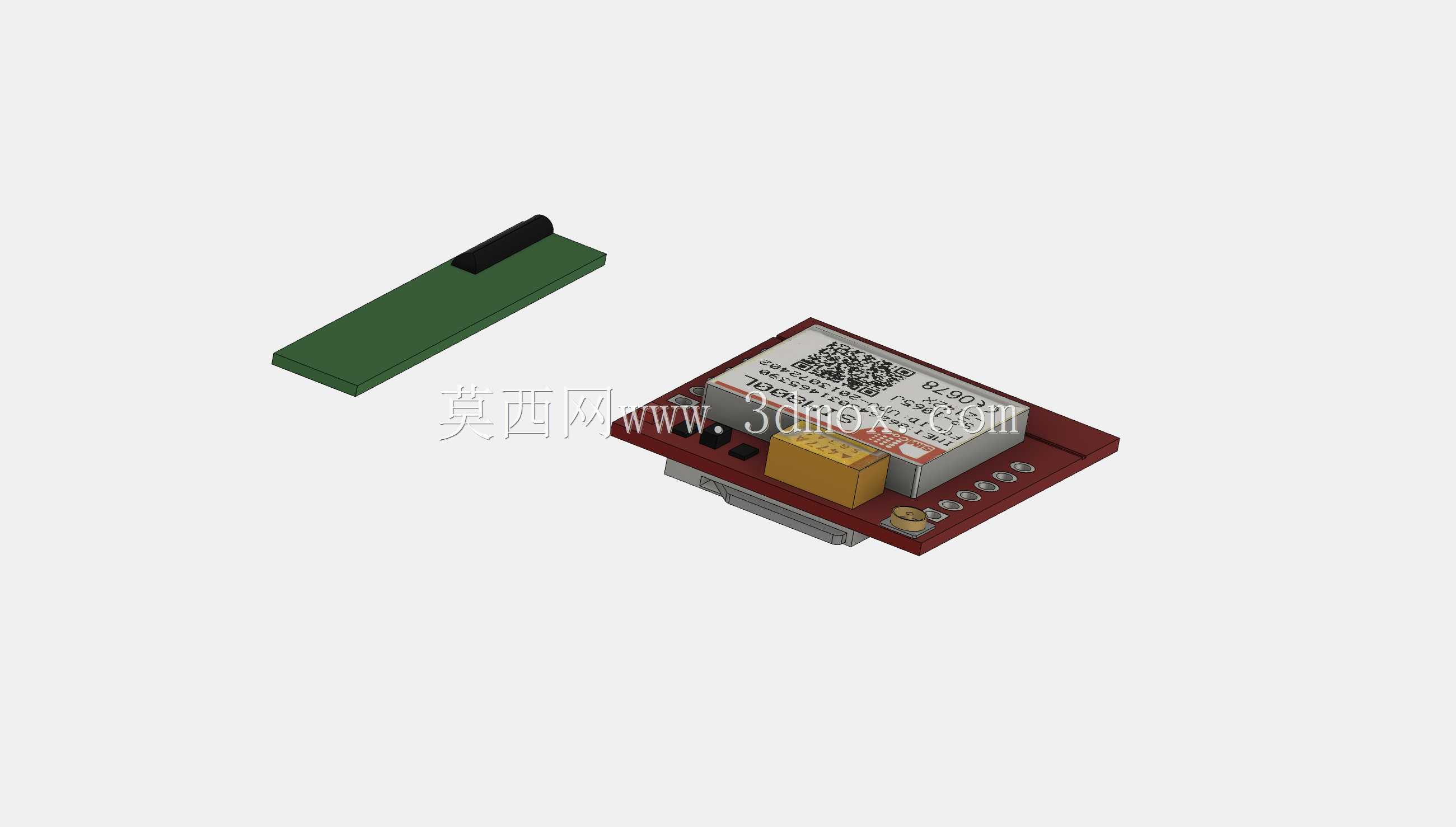 SIM800L板和天线