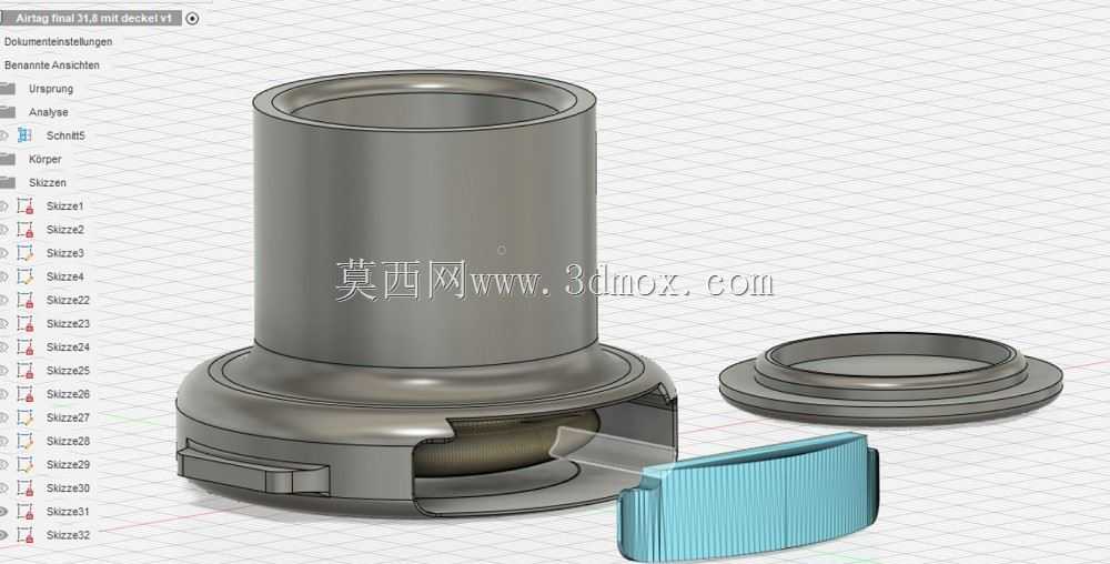 apple Airtag叉形支架MTB Mount 3d打印