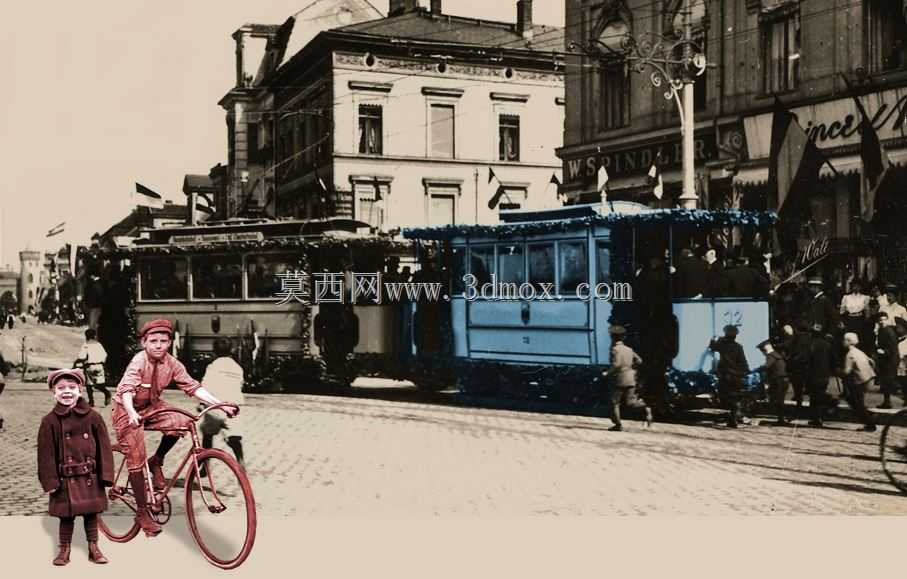 乐高Strassenbahn 1907贝瓦根