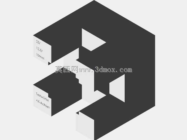 树脂打印机的参考模型