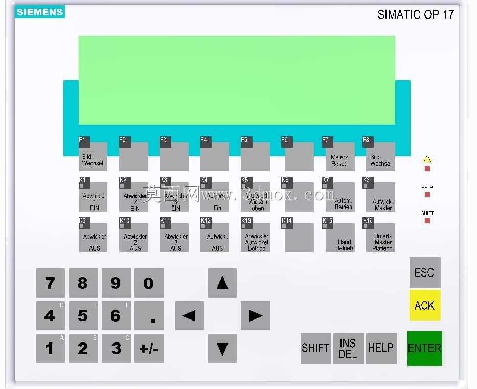 ��ʾSimatic OP 17