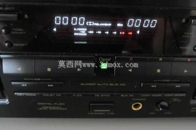 Pioneer_Doppel Cassetendeck_CT-W606DR_Silber