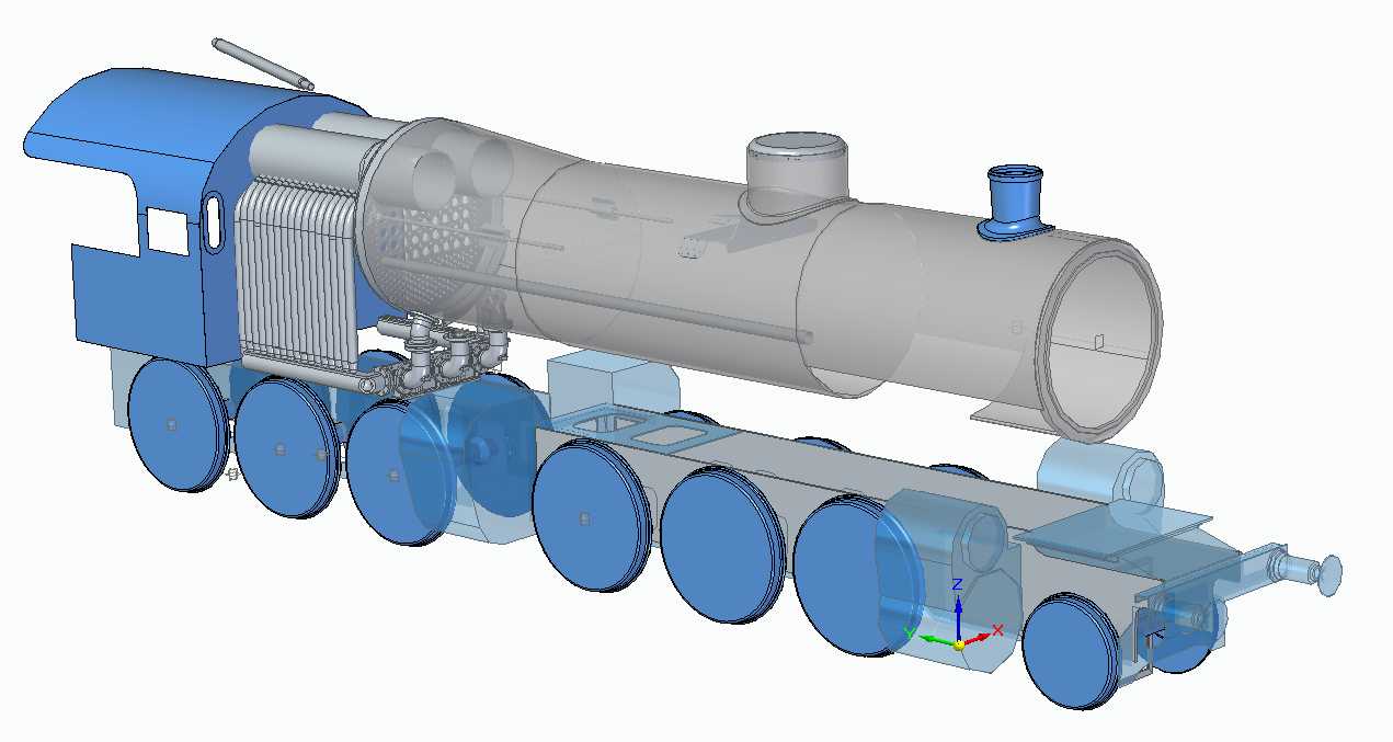 601001-马勒蒸汽机车