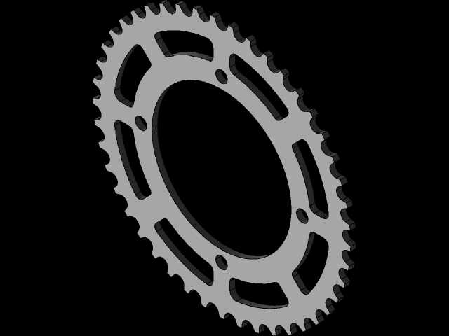XT600后链轮