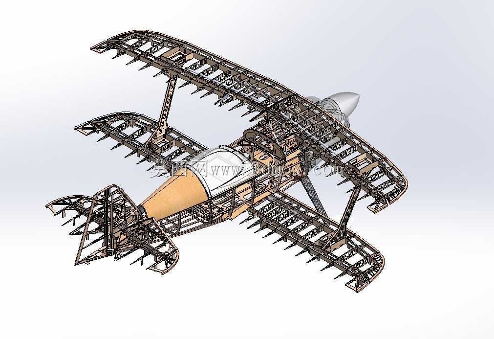 Modell Plane Wolf Pitts Pro