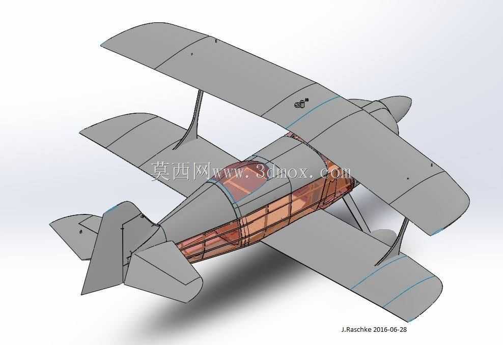 Modell Plane Wolf Pitts Pro