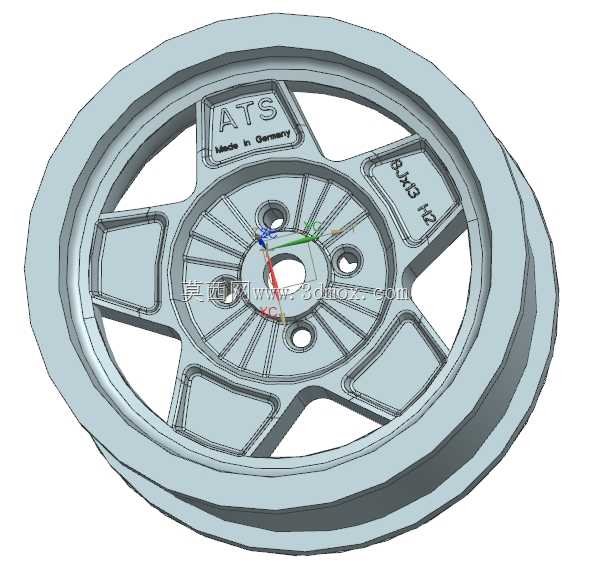 ATS经典轮辋,适用于RC 1:10