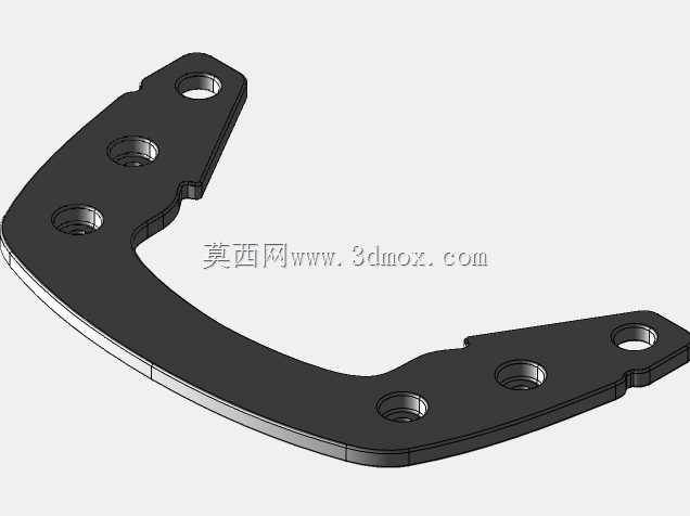 Krauser侧壳和顶壳的K翼支架
