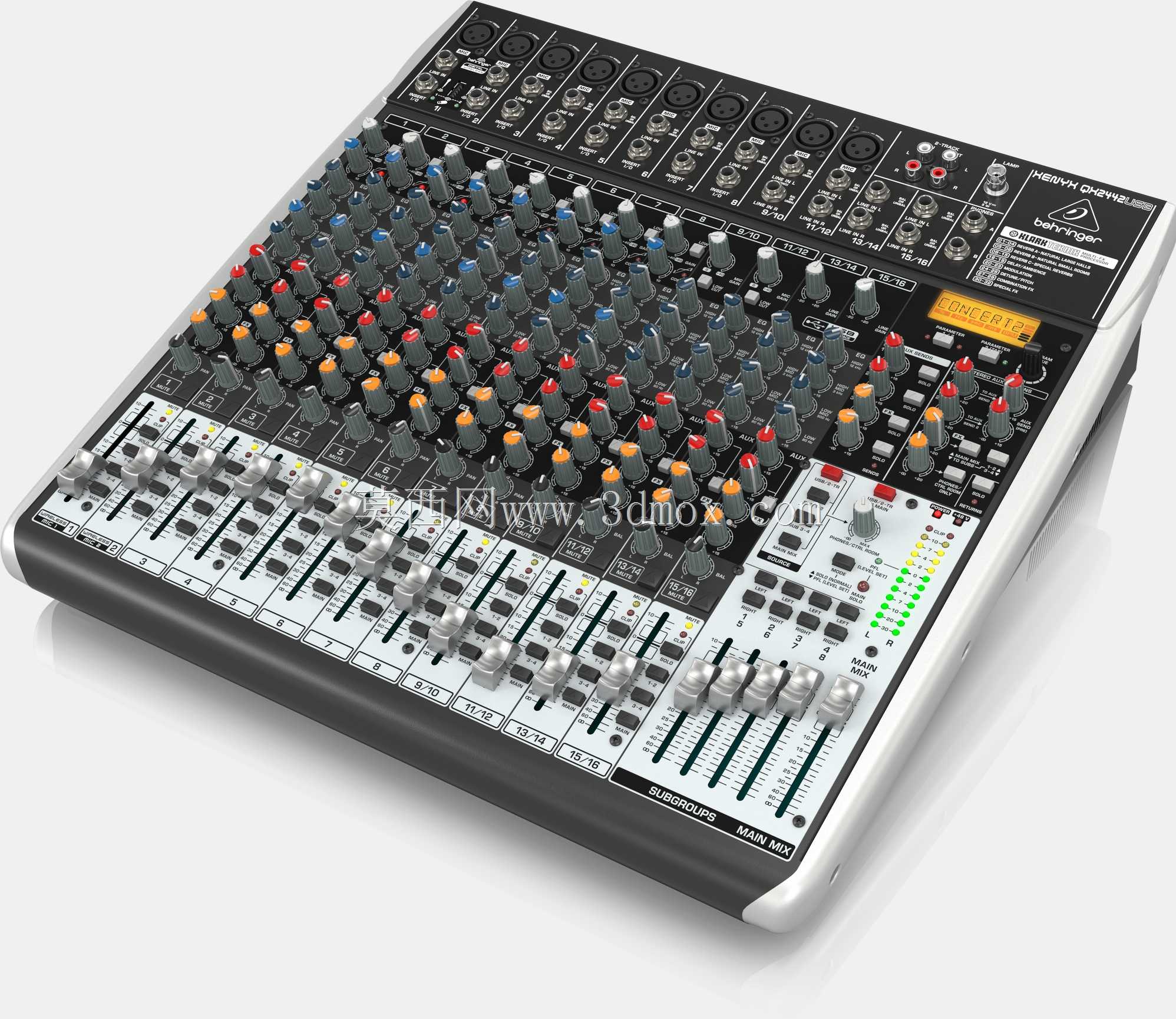 Behringer QX2442USB�������Ļ�����ť