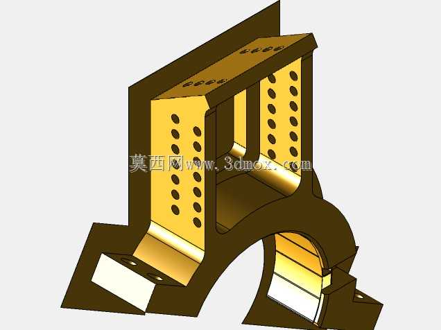 UR 10通用机器人的传感器支架,带有Robotiq 140抓取器