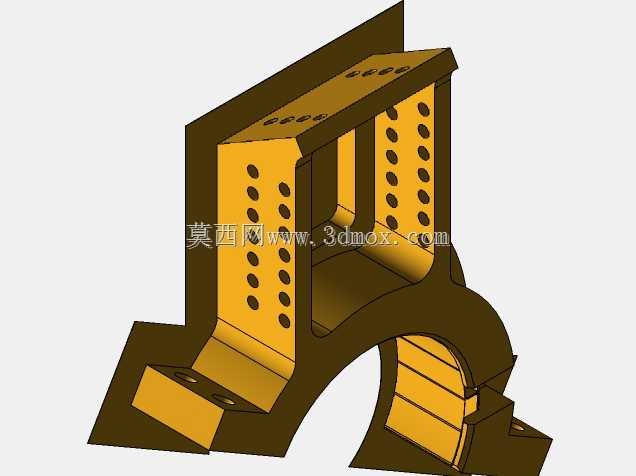 UR 10通用机器人的传感器支架,带有Robotiq 140抓取器