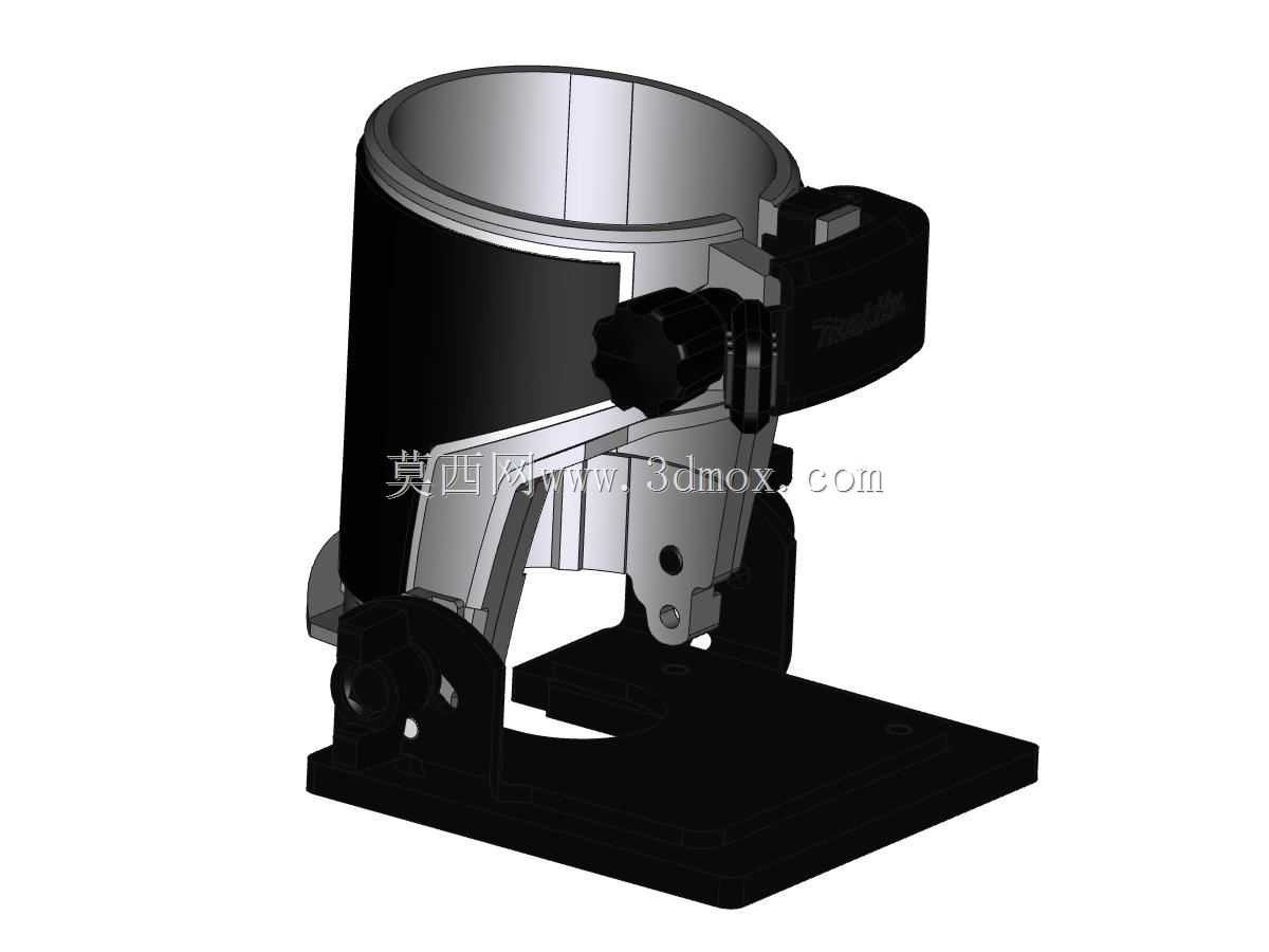 Makita RT0700C路由器倾斜底座
