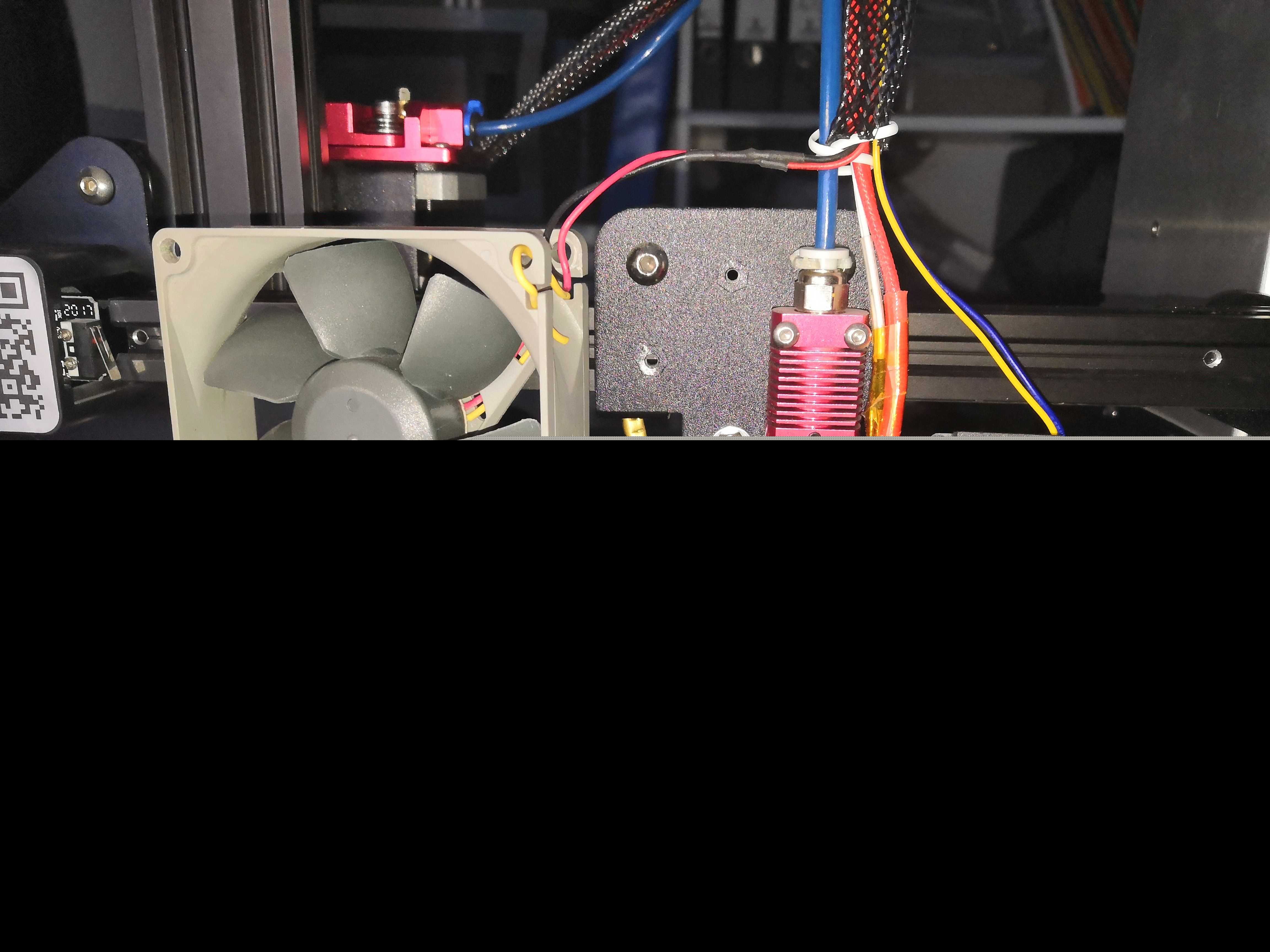 80毫米喷嘴风扇支架(Creality Ender 3 Pro的静音模块)