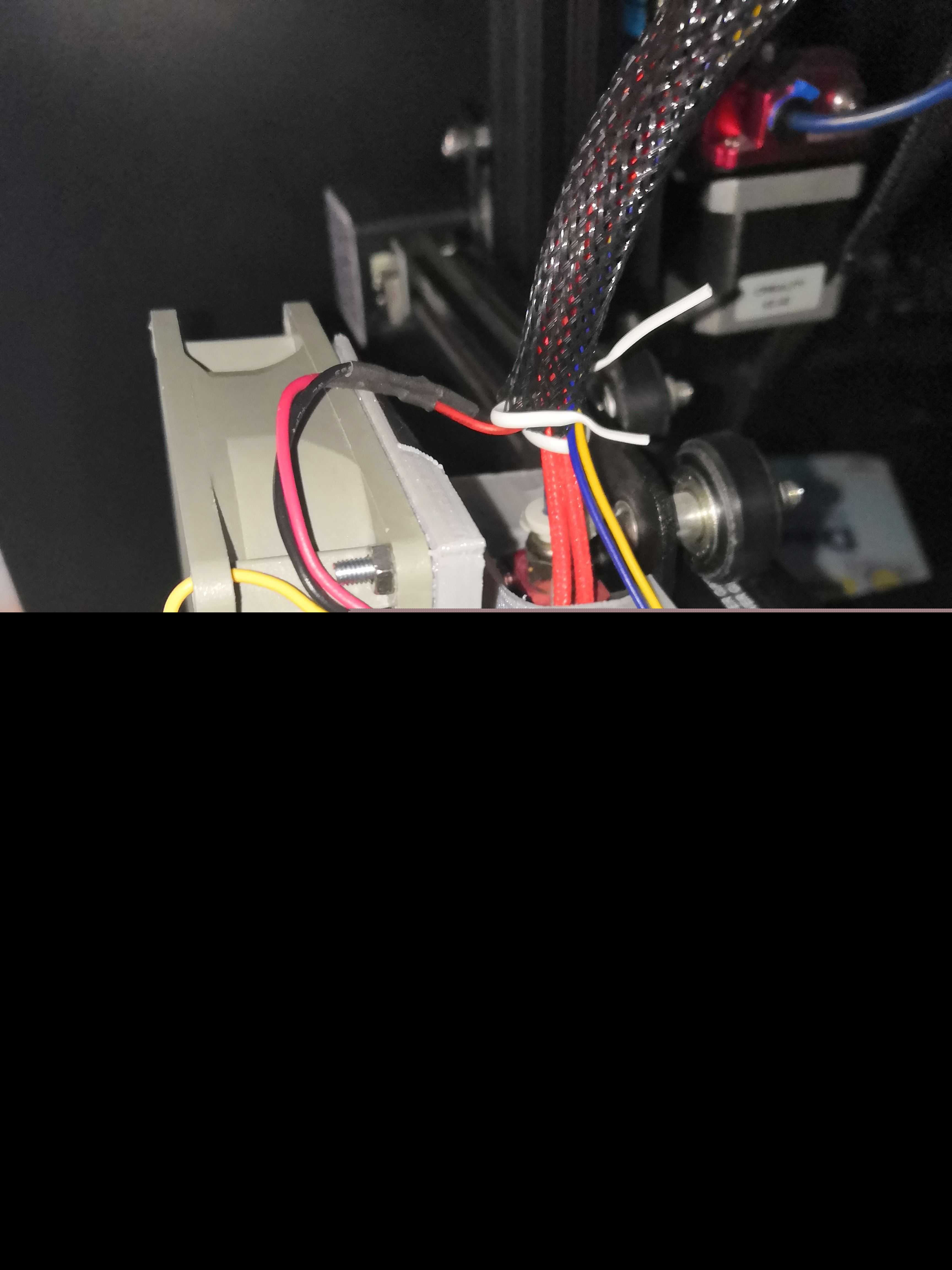 80毫米喷嘴风扇支架(Creality Ender 3 Pro的静音模块)