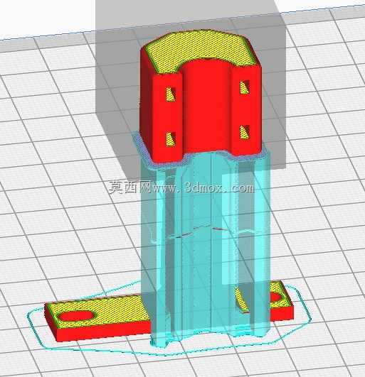 Zugentlastung Hotend Geeetech A30T/Ӧ������Geeetech A30T