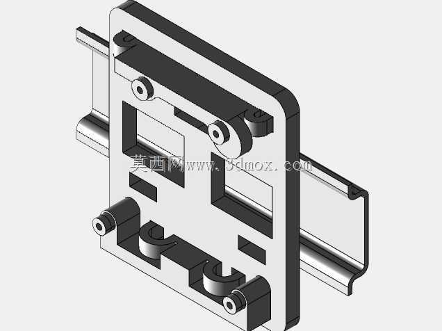 Arduino uno Hutschienenbestigung