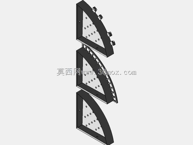 边缘淋浴架