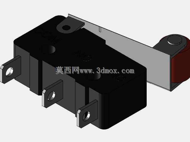 带16.3毫米滚轮杆的3针速动开关,SPDT,5A