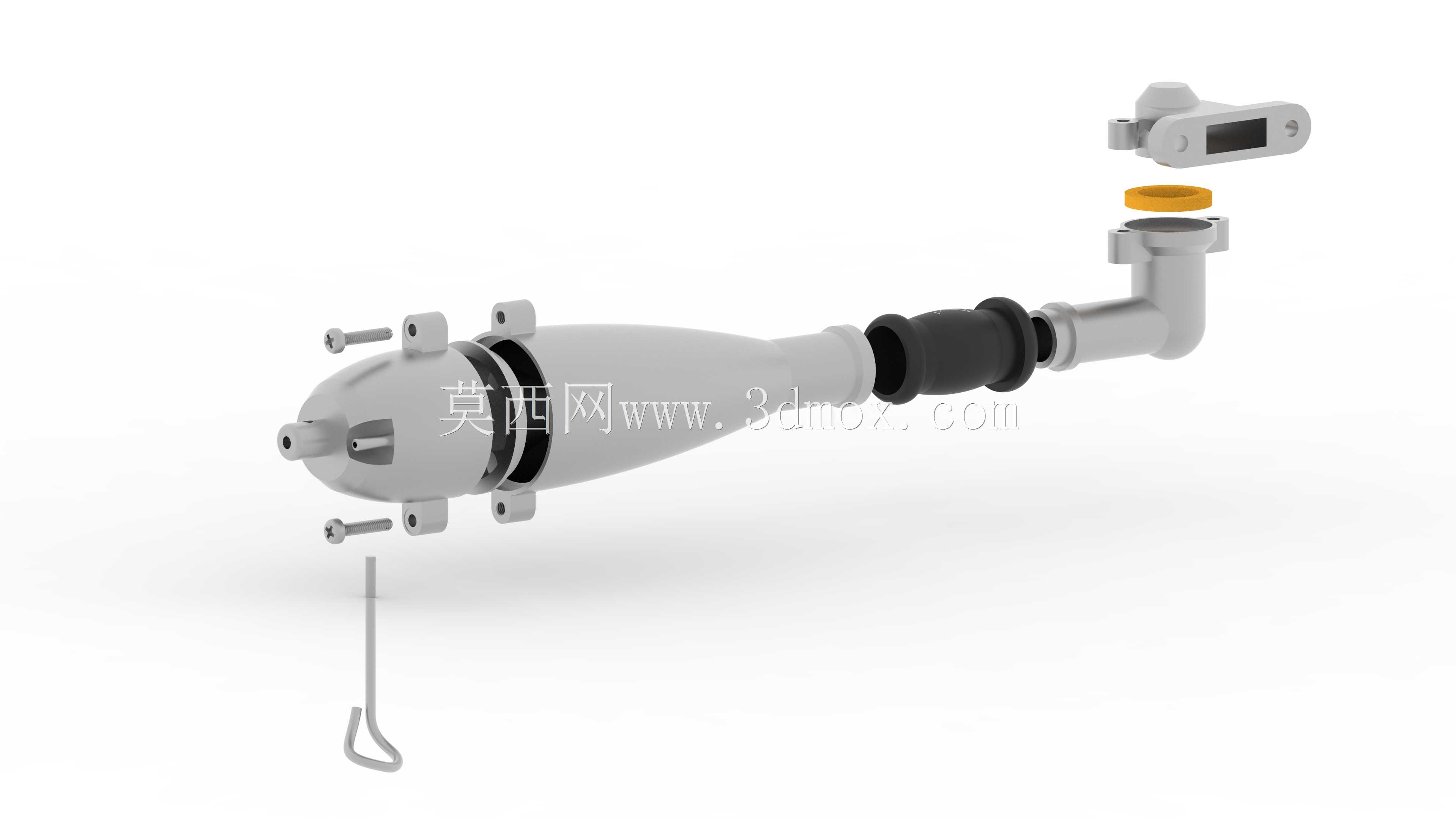 Kyosho排气系统总成(Tr-15)-RC车型1/10比例