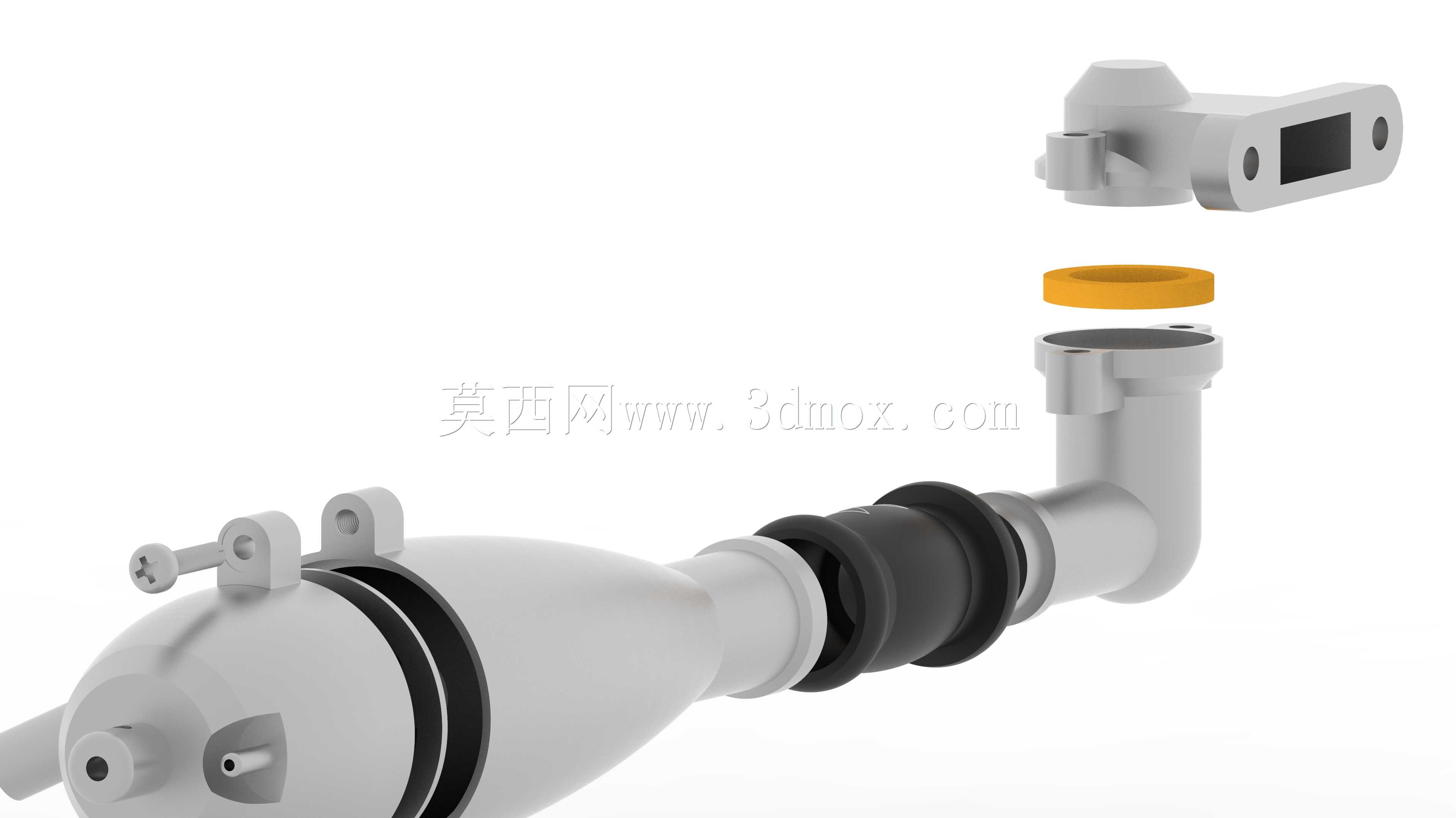 Kyosho排气系统总成(Tr-15)-RC车型1/10比例
