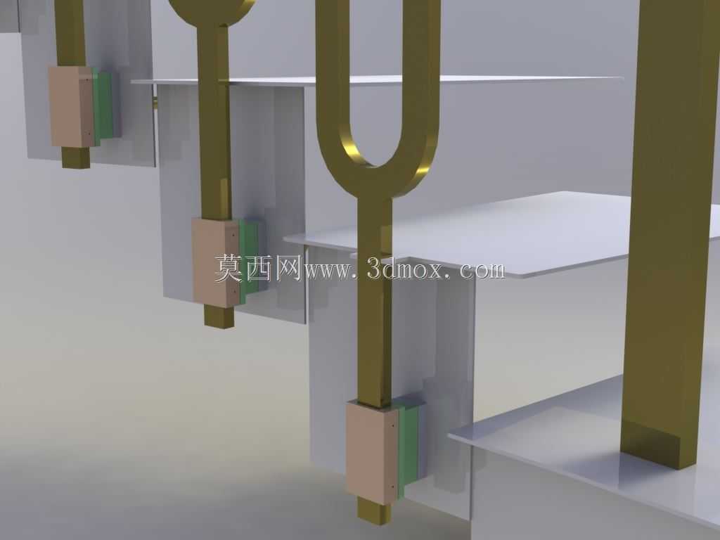 青铜栏杆