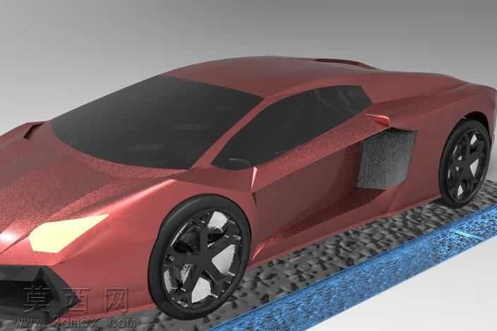 兰博基尼Aventador...几乎