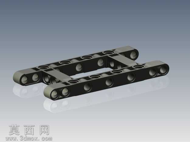 乐高64178技术砖5x11与开放中心3x5